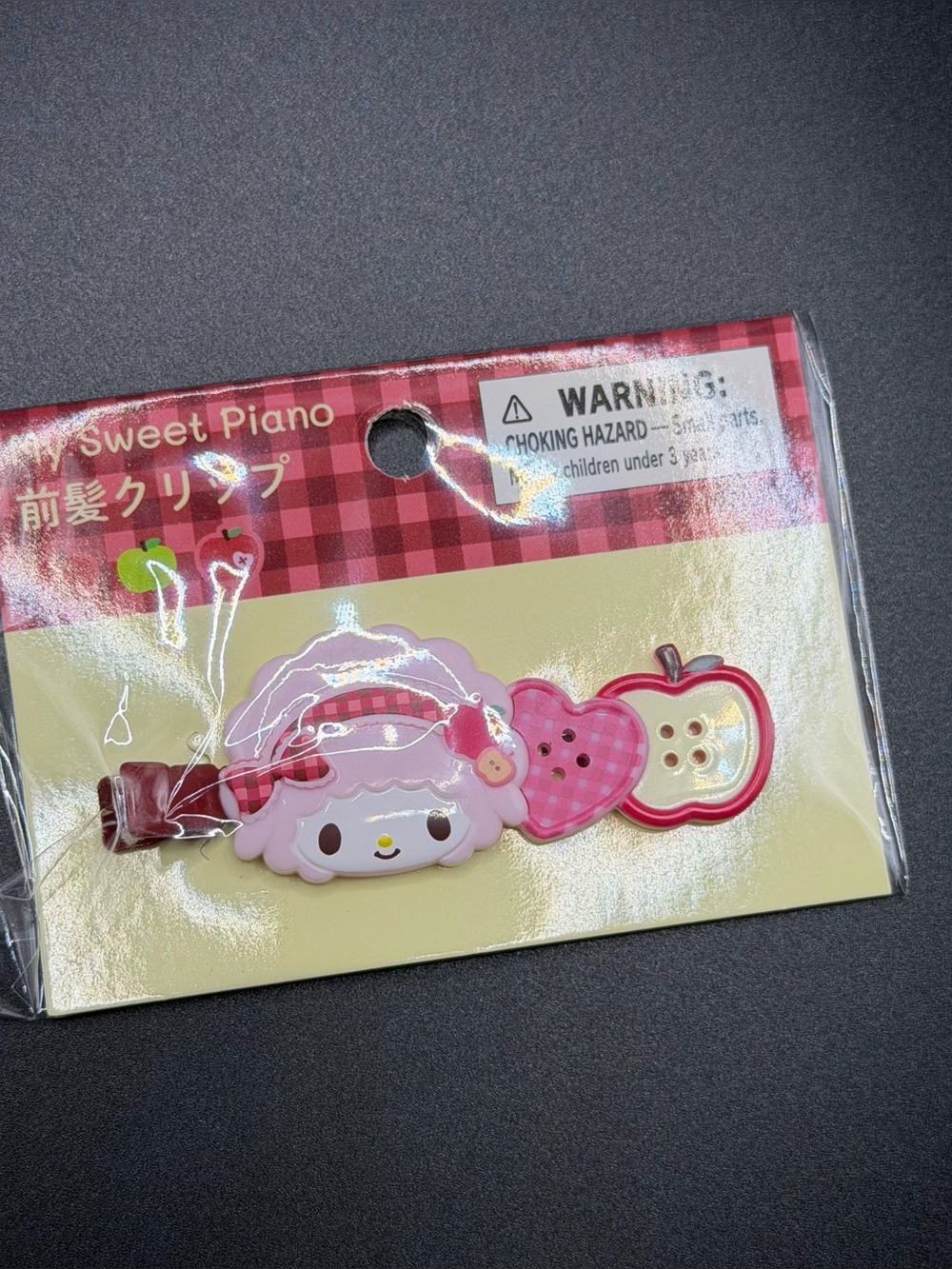 Sanrio the Autumn Apples Series My Sweet Piano hair clips Hc36
